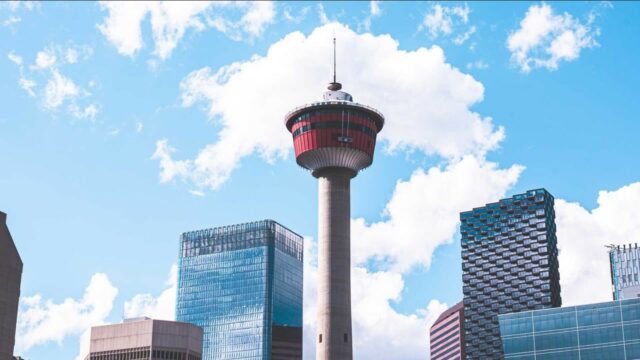 Calgary Tower in Alberta