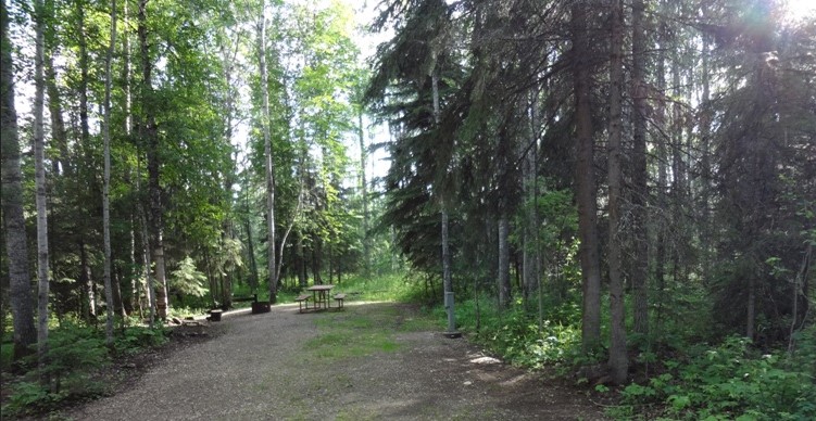 Hilliard's Bay Campground in Alberta