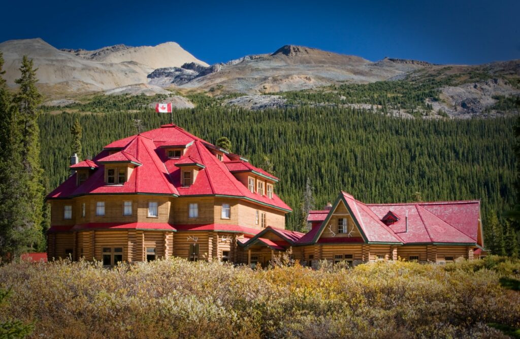 The Lodge at Bow Lake in Alberta