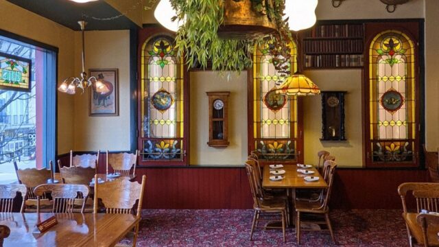 The Old Spaghetti Factory in Banff Alberta