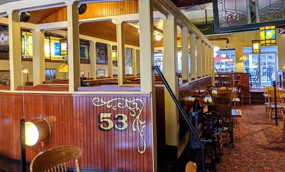 The Old Spaghetti Factory in West Edmonton Mall, Alberta