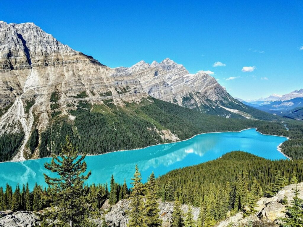 Peyto Lake in Banff National Park of ALberta