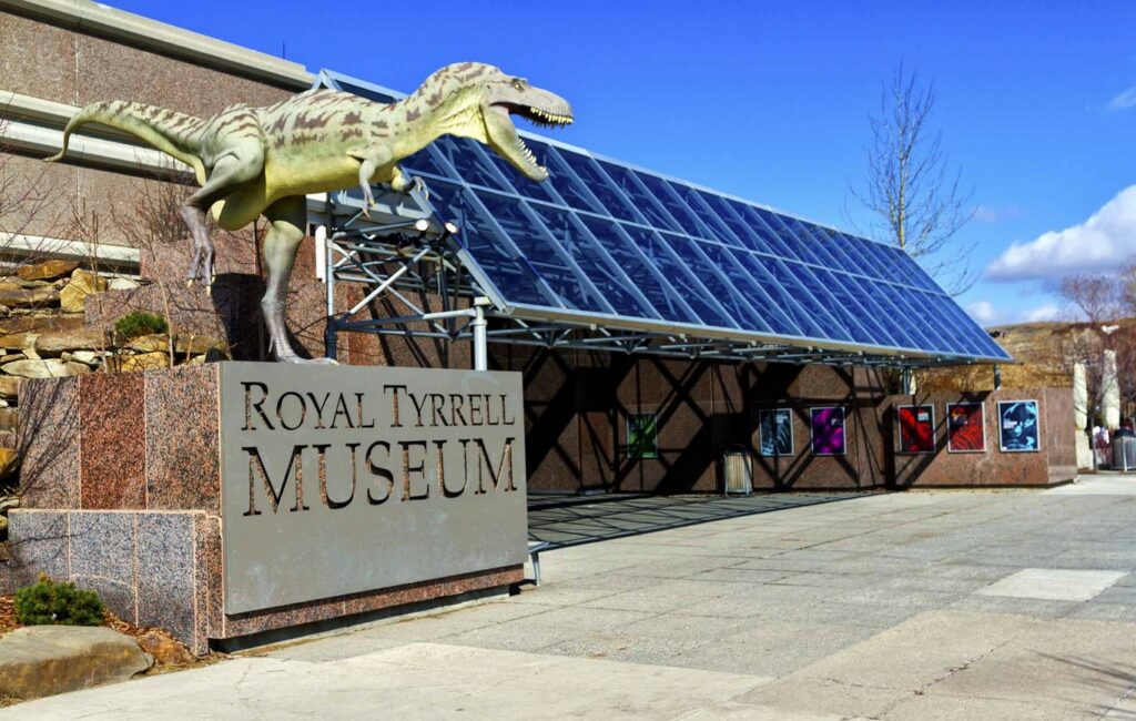 Royal Tyrell Museum in Drumheller Alberta