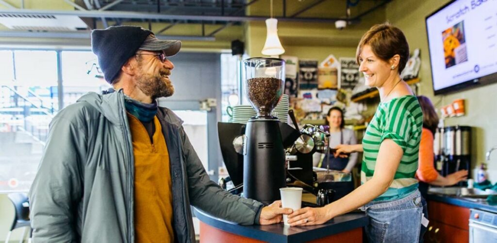 Snowdome Coffee Bar in Jasper Alberta