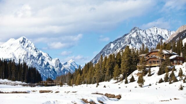 Mount Engadine Lodge in the Canadian Rockies of Alberta