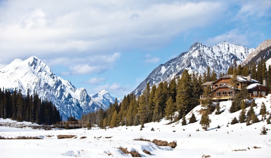 Mount Engadine Lodge in the Canadian Rockies of Alberta