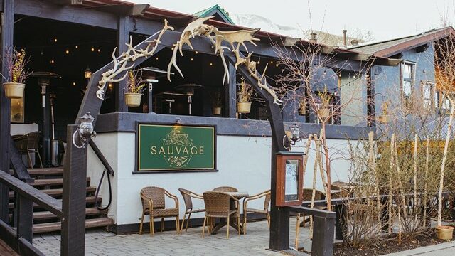 Sauvage Restaurant in Canmore Alberta