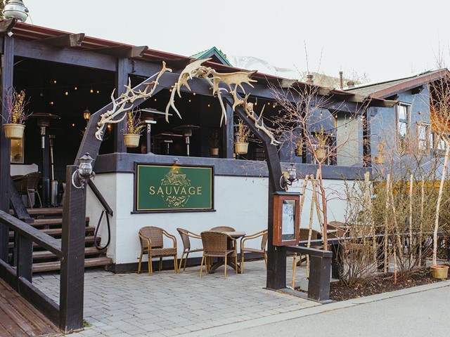 Sauvage Restaurant in Canmore Alberta